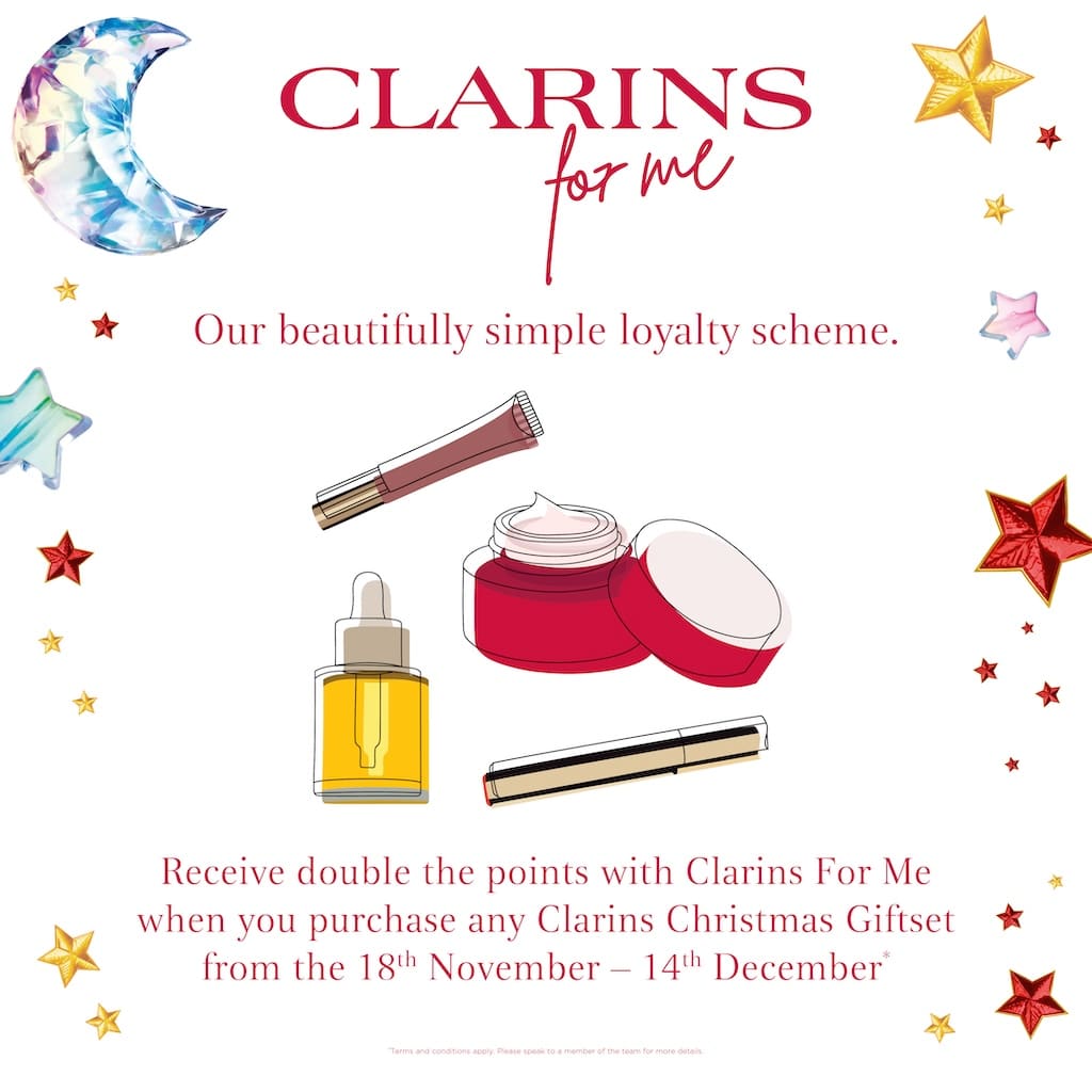 Clarins For Me Christmas Gift Sets